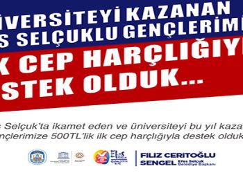 EFES SELÇUKLU GENÇLERİN İLK CEP HARÇLIKLARI YATTI