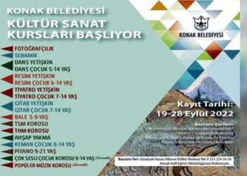 Konak’ta kurslara kayıtlar başladı