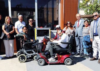 NARLIDERE’DE ENGELLİ ŞARJ İSTASYONU KURULDU