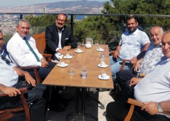 6’lı Masa’nın Konak ilçe başkanları bir araya geldi