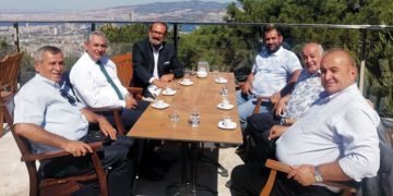 6’lı Masa’nın Konak ilçe başkanları bir araya geldi