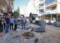 Sokak yenileme çalışmalarına yerinde inceleme