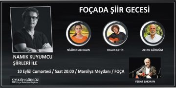 FOÇA’DA ŞİİR GECESİ
