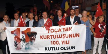 FOÇA’DA KURTULUŞUN 100. YILI COŞKUSU