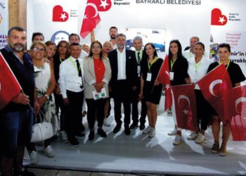 BAYRAKLI, FUARDAKİ YERİNİ ALDI
