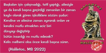 HALİLETOS’tan…