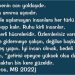 Haliletos’tan…
