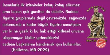 HALİLETOS’tan…