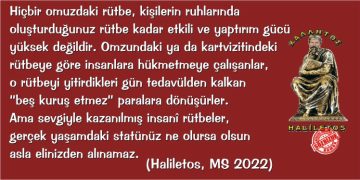 Haliletos’tan…