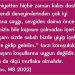 Haliletos’tan…