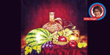 Bir tablo daha biter…