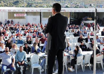 Başkan Sandal işçilerle buluştu