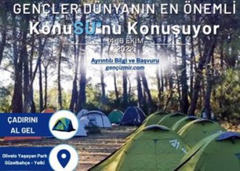 Genç kampçılar Olivelo’da su için buluşacak
