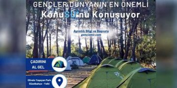 Genç kampçılar Olivelo’da su için buluşacak