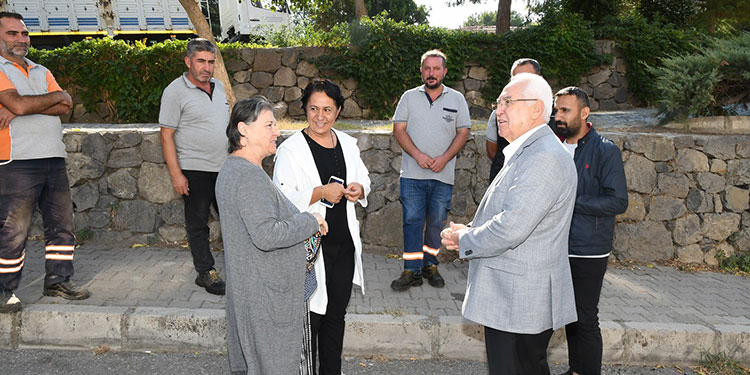 Asfalt ekipleri bu kez Maliyeciler’de.