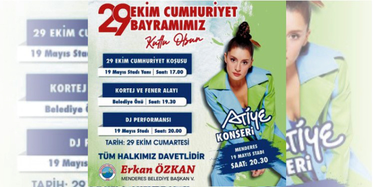 Cumhuriyet Bayramı Menderes’te coşkuyla kutlanacak