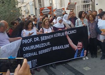 İzmir Emek ve Demokrasi Güçleri, Prof.Dr. Şebnem Korur Fincancı Onurumuzdur derhal Serbest Bırakılsın!