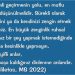 Haliletos’tan…