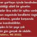 Haliletos’tan…