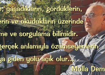 Molla Demirel’den…