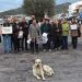 HAYVANLARA YÖNELİK ŞİDDET FOÇADA PROTESTO EDİLDİ