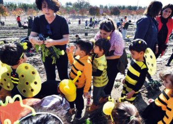 Mahalle Bostanı’nda kış sebzelerinin ekimi başladı