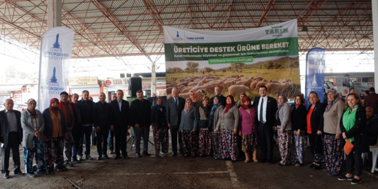 Torbalı’daki 59 üreticiye 214 küçükbaş desteği