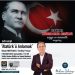 Sinan Meydan Karabağlar’da Atatürk’ü anlatacak
