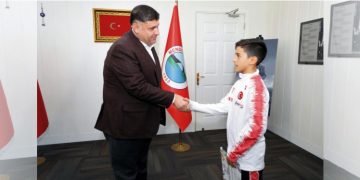 Sporculardan Başkan V. Özkan’a ziyaret