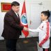 Sporculardan Başkan V. Özkan’a ziyaret