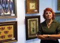 FOÇADA HÜLYA İLTERDEN USTA İŞİ EBRU SERGİSİ