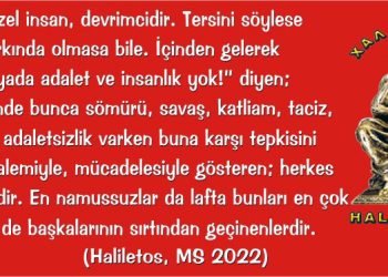 Haliletos’tan…