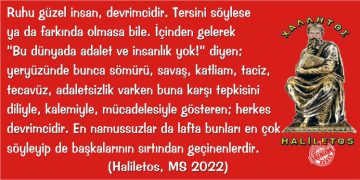 Haliletos’tan…