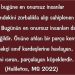 Haliletos’tan..