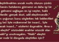Haliletos’tan…