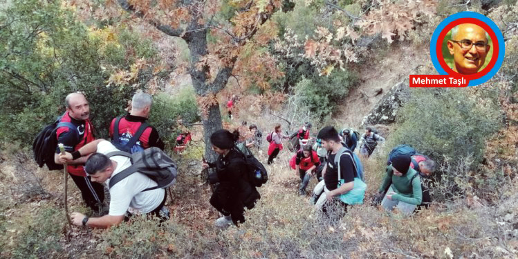 Torbalı ve Ödemişli dağcılar Gölcük’e tırmandı