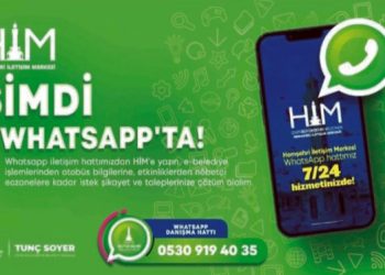 İzmir Büyükşehir Belediyesi artık WhatsApp’ta