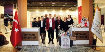Bayraklı Belediyesi uluslararası turizm ve ticaret fuarında