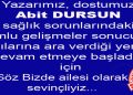 Yeniden hoşgeldin Abit DURSUN