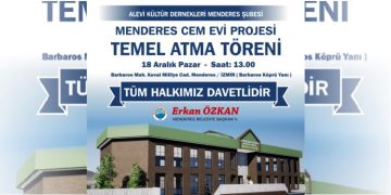 Menderes’te Cemevi’nin temeli atılıyor