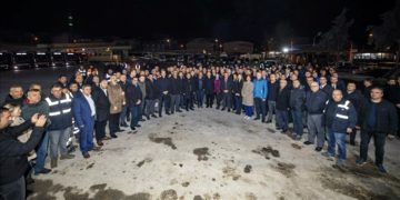 Başkan Soyer, ESHOT emekçilerinin yeni yılını kutladı
