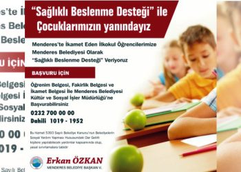 Menderes Belediyesi yüzleri güldürmeye devam ediyor