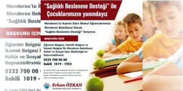 Menderes Belediyesi yüzleri güldürmeye devam ediyor