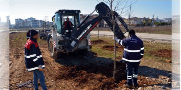 Torbalı Belediyesi yeşile doymuyor