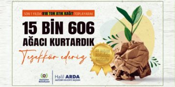 Gaziemir Belediyesi geri dönüşümle doğaya can verdi