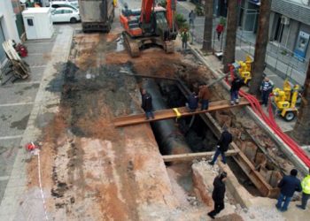 Şehit Fethibey Caddesi’ndeki altyapı sorunu da çözülüyor