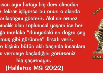 Haliletos’tan…