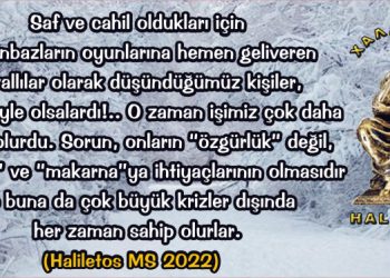 Haliletos’tan…