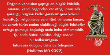 Haliletos’tan…