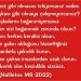 Haliletos’tan…
